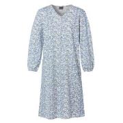 Trofe Pretty Long Sleeve Dress Blå Mönstrad bomull Medium Dam