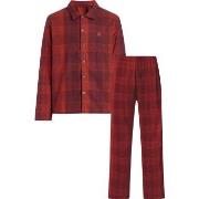 Calvin Klein Pure Flannel Pyjamas Röd bomull X-Large Herr