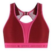 Shock Absorber BH Ultimate Run Padded Bra Rosa/Röd G 85 Dam