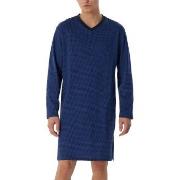 Schiesser Comfort Essentials Men Nightdress Marin bomull 56 Herr