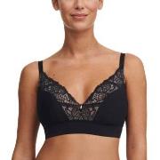 Chantelle BH Corsetry Wirefree Support T-Shirt Bra Svart D 85 Dam