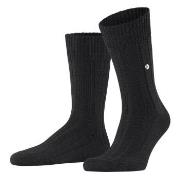 Burlington Strumpor Dover Socks Svart ull Strl 40/46 Dam