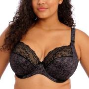 Elomi BH Lucie Underwire Stretch Plunge Bra Svart E 105 Dam