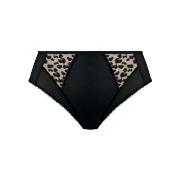 Elomi Trosor Namrah High Leg Brief Svart polyamid X-Large Dam