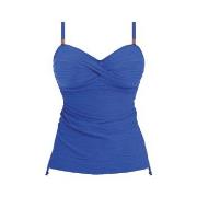 Fantasie Beach Waves Underwire Twist Tankini Blå polyamid E 80 Dam