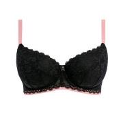 Freya BH Off Beat UW Padded Half Cup Bra Svart H 80 Dam