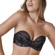 Wonderbra BH Refined Glamour Ultimate Strapless Bra Svart F 70 Dam