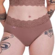 Sloggi Trosor 2P Romance Midi Mörkrosa 40 Dam