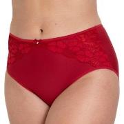 Miss Mary Jacquard and Lace Panty Trosor Röd 50 Dam