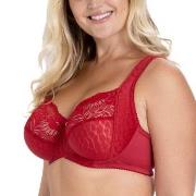 Miss Mary Jacquard And Lace Underwire Bra BH Röd D 85 Dam