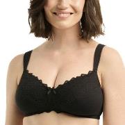 Sans Complexe BH Ava Post Surgical Non Wire Bra Svart bomull C 90 Dam