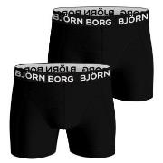 Bjorn Borg Bamboo Cotton Blend Boxer Kalsonger 2P Svart Large Herr