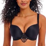 Freya BH Loveland UW Moulded Plunge Tshirt Bra Svart H 75 Dam