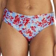 Abecita Sicily Folded Bikini Brief Blå Mönstrad 36 Dam