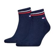 Tommy Men Uni TJ Iconic Quarter Socks Strumpor 2P Marin Strl 35/38 Her...