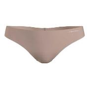 Calvin Klein Trosor Invisibles Micro Thong Beige 3XL Dam