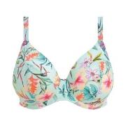 Elomi Sunshine Cove Underwire Plunge Bikini Top Blå Mönstrad G 80 Dam