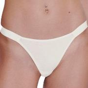 Sloggi Trosor 3P GO Casual Tiny Tanga Vit bomull X-Small Dam