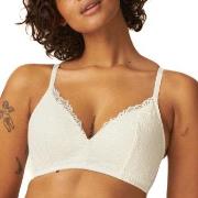 NATURANA BH Padded Non Wired Bra Vit polyamid B 95 Dam