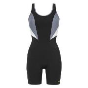 Damella Cindy Chlorine Resistant Long Leg Swimsuit Svart polyamid 50 D...