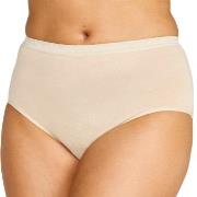 Damella Trosor Classic Cotton Midi Brief Puder bomull XX-Large Dam