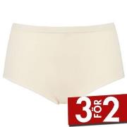 Damella Trosor High Waist Maxi Brief Vanilj merinoull 48 Dam