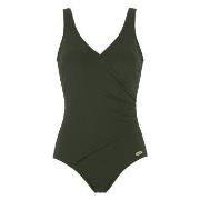 Damella Julia Chlorine Resistant Swimsuit Mörkgrön polyamid 40 Dam