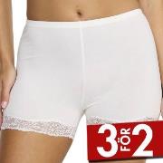 Damella Trosor Lace Boxer Brief Vit polyester XX-Large Dam
