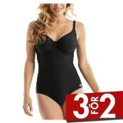 Damella Liza Swimsuit Svart E 44 Dam