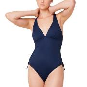 Triumph Summer Mix And Match Padded Swimsuit Navy B 38 Dam