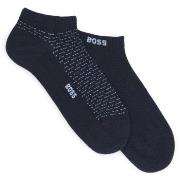 BOSS Strumpor 2P Minipatetrn CC Ankle Socks Mörkblå Strl 43/46 Herr