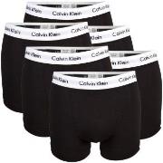 Calvin Klein Kalsonger 6P Cotton Stretch Trunks Svart/Vit bomull X-Sma...