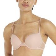 Calvin Klein BH Sheer Marquisette Push Up Bra Ljusrosa B 65 Dam