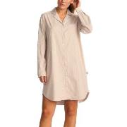 JBS of Denmark Shirt Dress Ljusbrun Large Dam