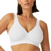 NATURANA BH Athleisure Soft Bra Vit bomull C 90 Dam