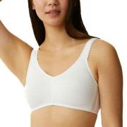 NATURANA BH Classics Cotton Soft Bra Vit bomull B 80 Dam