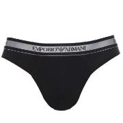 Armani Stretch Cotton Brief Kalsonger Svart bomull Small Herr