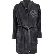 CR7 Cristiano Ronaldo Cotton Bathrobe Grå bomull Medium Herr