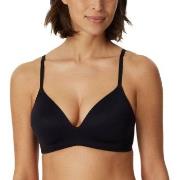 Schiesser BH Invisible Soft Bra With Underwired Bra Svart A 85 Dam