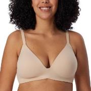 Schiesser BH Invisible Soft Bra With Underwired Bra Beige C 75 Dam