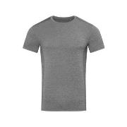 Stedman Recycled Sports T Race Gråmelerad polyester Small Herr