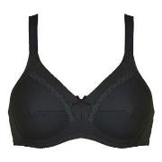 NATURANA BH Cotton Soft Bra Svart bomull D 75 Dam