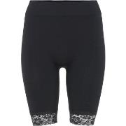 Decoy Long Shorts With Lace Svart XX-Large Dam