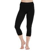 Decoy Seamless Capri Leggins Svart S/M Dam