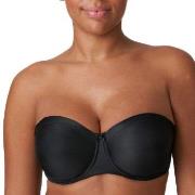 PrimaDonna BH Satin Non Padded Strapless Bra Svart C 80 Dam