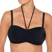 Wiki Basic Bandeau Bikini Top Svart F 75 Dam