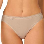 Sloggi Trosor 2P Basic Plus Tai Briefs Beige bomull 46 Dam