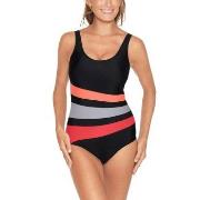 Wiki Swimsuit Bianca Classic Svart/Rosa 40 Dam