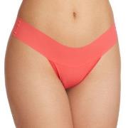 Hanky Panky Trosor 2P Breathe Natural Rise Thong Korall Large Dam