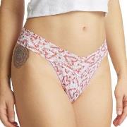 Hanky Panky Trosor 3P Printed Original Rise Thong Vit Mönstrad nylon O...